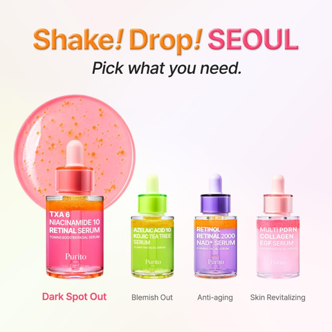 Purito Seoul TXA 6 Niacinamide 10 Retinal Serum 30ml
