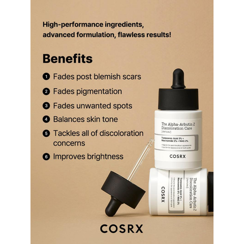 COSRX serum for pigmentation and dark spots bottle