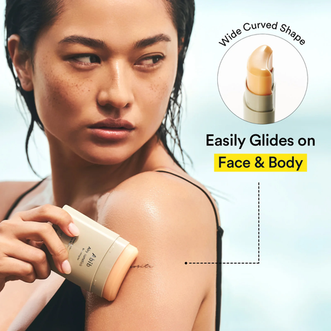 Abib Airy Sunstick Smoothing Bar SPF50+ PA++++ | Lightweight Matte Sunscreen Stick | 23g