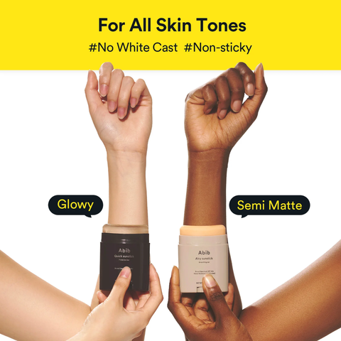 Abib Airy Sunstick Smoothing Bar SPF50+ PA++++ | Lightweight Matte Sunscreen Stick | 23g