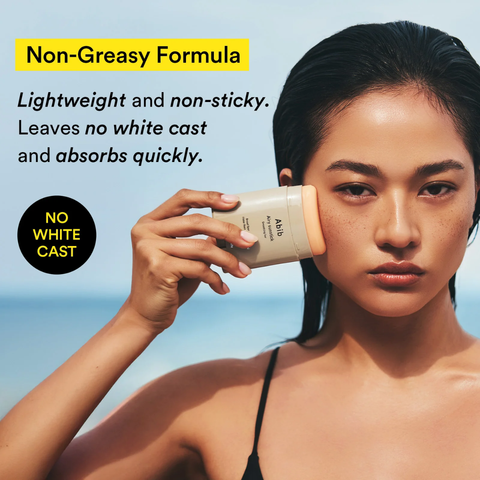 Abib Airy Sunstick Smoothing Bar SPF50+ PA++++ | Lightweight Matte Sunscreen Stick | 23g
