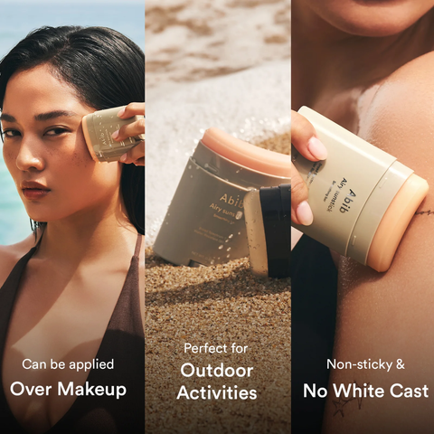 Abib Airy Sunstick Smoothing Bar SPF50+ PA++++ | Lightweight Matte Sunscreen Stick | 23g