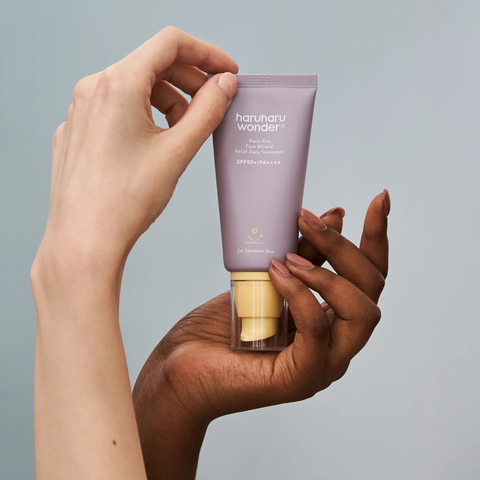 haruharu wonder mineral sunscreen sensitive skin non nano zinc oxide