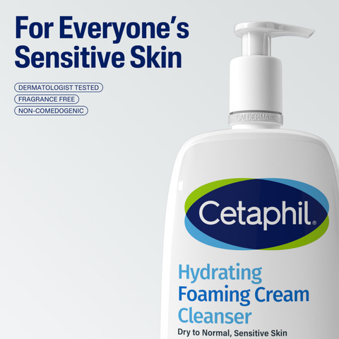 Cetaphil Hydrating Foaming Cream Cleanser 236ml