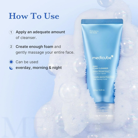 Medicube Zero Foam Cleanser 120g