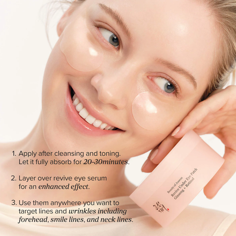 Beauty of Joseon Revive Under Eye Patch – Ginseng + Retinal