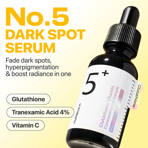 Numbuzin No.5+ Glutathione Vitamin Concentrated Serum (30ml)