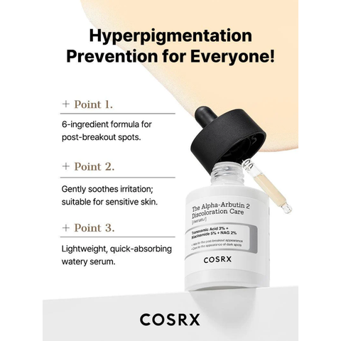 COSRX The Alpha-Arbutin 2 Discoloration Care Serum