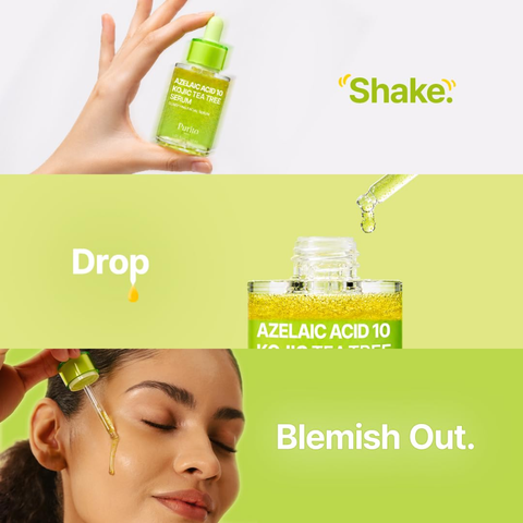 Purito Seoul Azelaic Acid 10 Kojic Tea Tree Serum 30ml