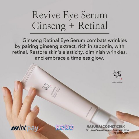 Beauty of Joseon Revive Eye Serum : Ginseng + Retinal 30ml