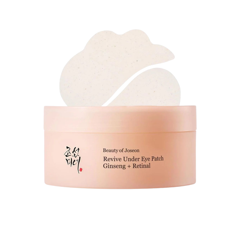 Beauty of Joseon Revive Under Eye Patch Ginseng and Retinal hydrogel patches for wrinkles, puffiness and hydration