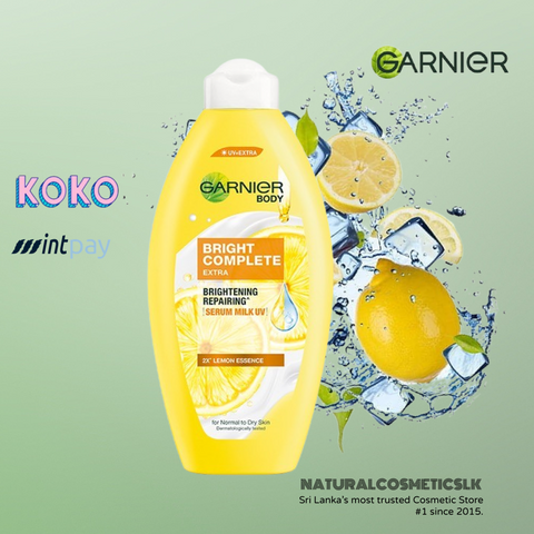 Garnier Bright Complete Extra Brightening and Repairing Body Serum Milk