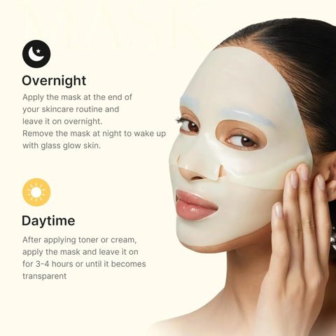 How to use Medicube Kojic Acid Turmeric Gold Jelly Gel Mask