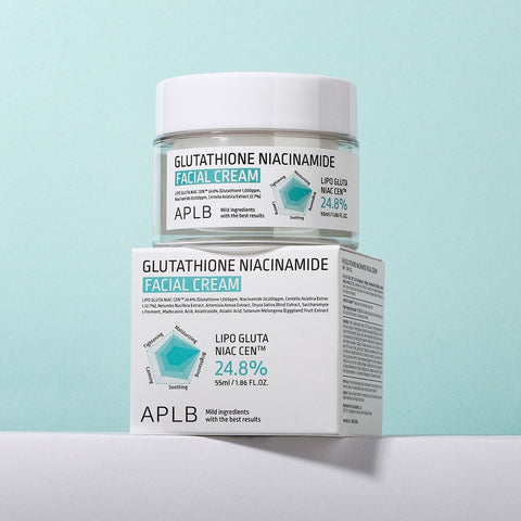 APLB Glutathione Niacinamide Facial Cream 24.8% – Brightening & Moisturizing Cream (55ml)