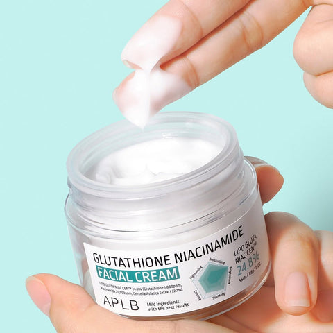 APLB Glutathione Niacinamide Facial Cream 24.8% – Brightening & Moisturizing Cream (55ml)