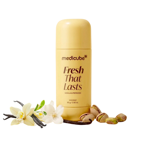 Medicube Fresh That Lasts Vanilla & Pistachio Deodorant 83g Sri Lanka – Kojic Acid & Turmeric Deodorant
