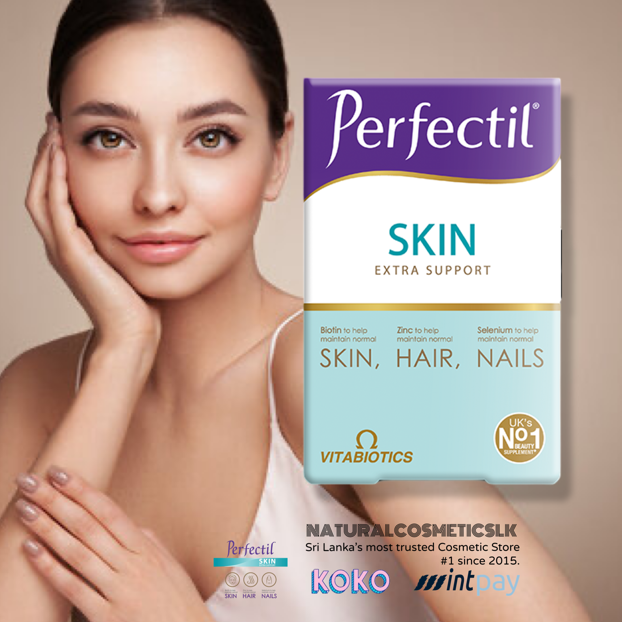 Perfectil Extra Perfectil Skin Extra Support – Advanced Beauty Supplement– Natural ...