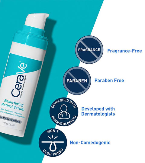 CeraVe Resurfacing Retinol Serum – 30ml