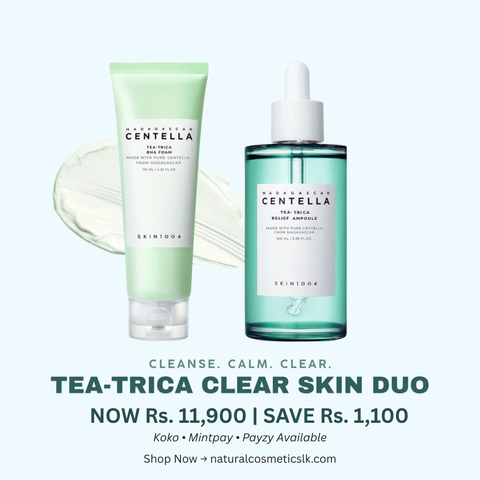 SKIN1004 Tea-Trica Clear Skin Duo BHA Foam and Relief Ampoule Sri Lanka