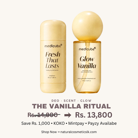 The Vanilla Ritual – Medicube Deodorant + Glow Vanilla Hair & Body Mist