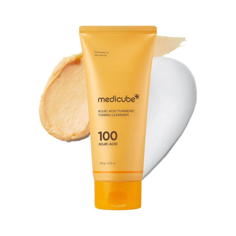 Medicube Kojic Acid Turmeric Toning Cleanser – 120g