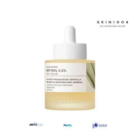 SKIN1004 Madagascar Centella Retinol 0.2% Boosting Shot Ampoule – 30ml