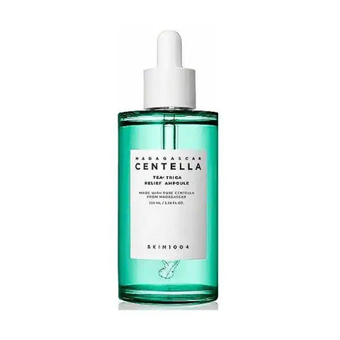SKIN1004 Madagascar Centella Tea-Trica Relief Ampoule – Calming & Pore-Care Serum (100ml)